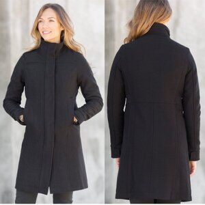 IBEX Heritage 3-in-1 Merino Wool Insulated Jacket Removable Quilted Vest Size S